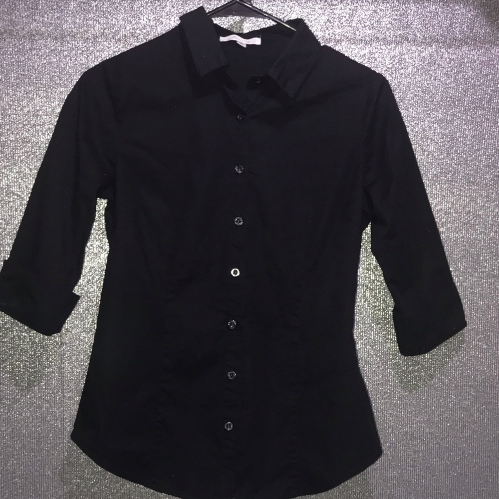 Half sleeve button up